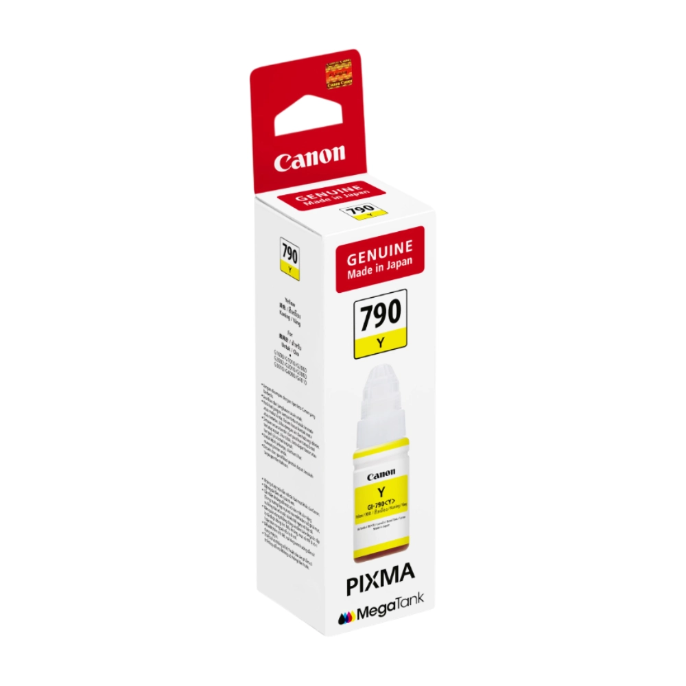 Canon 790 Yellow Inkjet Ink Bottle view 2